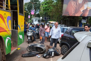 ಮಂಗಳೂರಿನಲ್ಲಿ ಬಸ್ ಢಿಕ್ಕಿ ಹೊಡೆದು 12 ವರ್ಷದ ಬಾಲಕ ಸಾವು