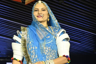 Ruma Devi in Indian style fashion show displayed her collection through models