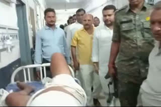 Victim undergoing treatment at Nawada Sadar Hospital