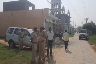 firing on sarpanch candidate in yamunanagar