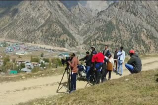 Bollywood Crew in Gurez Valley