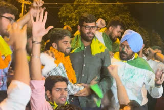 चंडीगढ़ छात्र संघ चुनाव में इनसो की जीत