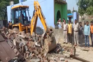 drug smugglers illegal houses demolished