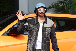 Ranveer Singh driving luxury car with expired insurance