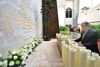 Antonio Guterres pays homage to victims of 2008 Mumbai Attack