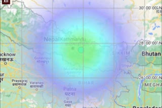 बिहार में भूकंप के झटके