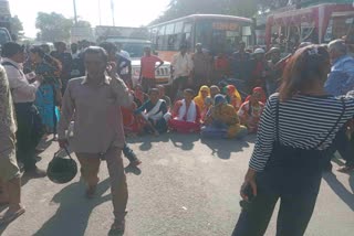 Road Jam in kalwar Jaipur