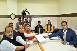 CM Jairam files nomination