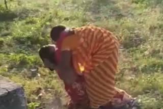 attack on anganwadi worker in vidisha