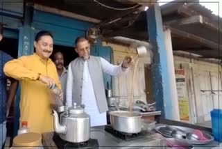 baihata-mla-and-mp-as-a-tea-maker