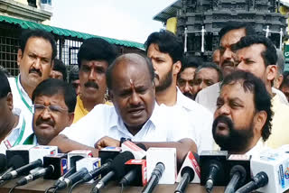 Former Chief Minister HD Kumaraswamy