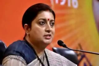 Union minister Smriti Irani