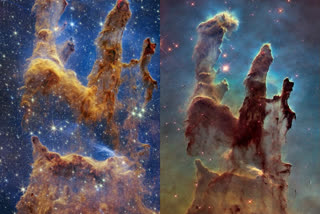 NASA's James Webb takes star-filled portrait of Pillars of Creation