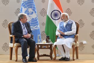 PM Modi meets UN Chief Antonio Guterres in Kevadia, launched Mission LiFE