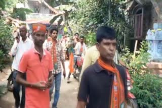 candidates asking for votes for Dhamnagar Bypoll with heavy campaigning