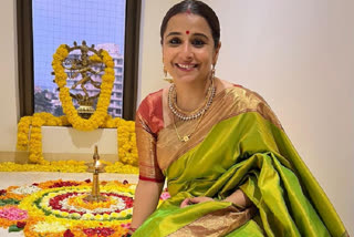 Vidya Balan Diwali Celebration