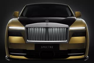 Rolls royce super luxury electric vehicle spectre unveiled