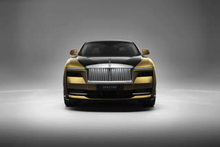 Rolls Royce unveils its first electric car,rolls royce spectre,rolls royce spectre price in india,rolls royce spectre release date,ಮೊದಲ ಎಲೆಕ್ಟ್ರಿಕ್ ಕಾರು ಬಿಡುಗಡೆ,ರೋಲ್ಸ್ ರಾಯ್ಸ್,ರೋಲ್ಸ್ ರಾಯ್ಸ್ ಎಲೆಕ್ಟ್ರಿಕ್ ಕಾರು ಬಿಡುಗಡೆ,ರೋಲ್ಸ್ ರಾಯ್ಸ್ ಬೆಲೆ,ಭಾರತದ ಐಷಾರಾಮಿ ಕಾರು,ರೋಲ್ಸ್ ರಾಯ್ಸ್ ಸ್ಪೆಕ್ಟರ್ ಕಾರು