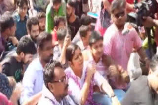 TET Agitation: SFI DYFI protest turns violent at Saltlake