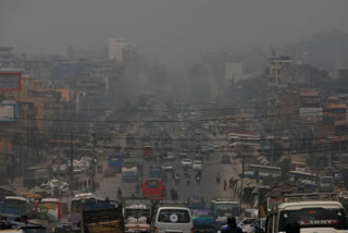 several districts affected by air pollution