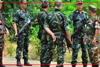 Heated argument between NSCN and Assam Rifles in Dimapur