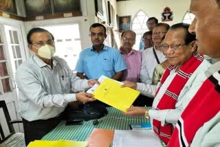 Nahendra Padun collects nominations for President of Assam Sahitya Sabha