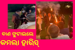 ଦୀପାବଳି ପାଳିଲେ ଆମେରିକା ଉପରାଷ୍ଟ୍ରପତି: ବାଣ ଫୁଟାଇଲେ, ବଲିଉଡ ଗୀତରେ ଝୁମିଲେ