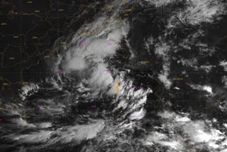 depression over east central bay of bengal