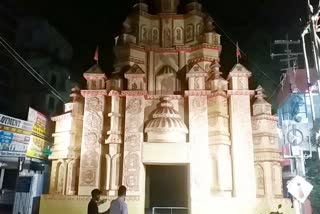 Bengali society Preparation for Kali Puja in Ranchi