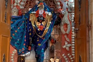 kali puja preparation at bata kali temple puri