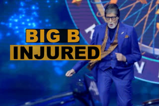 Amitabh Bachchan injured