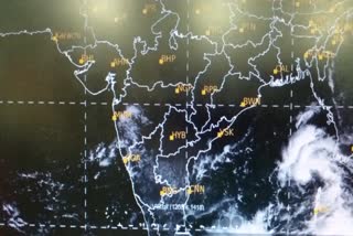 Partial effect of Cyclone Sitrang in Jharkhand