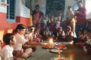 students Diwali celebration