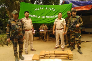 cannabis seized in Tripura
