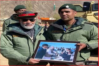Modi Met An Army Officer
