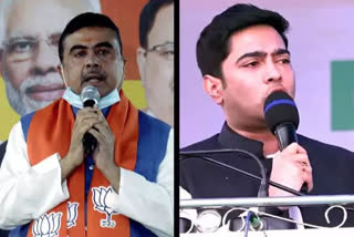 Suvendu Adhikari Slams Abhishek Banerjee by calling him Small Amitabh Bachchan