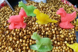 Sale of sugar sweets on Diwali in Ranchi