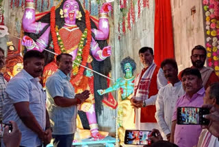 yearly sahibganj fair mother kali statue unveiled