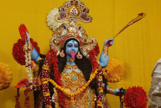 Maa Kali worshiped in Jharkhand