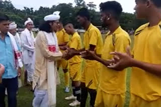 sri sri aniruddha dev memorial football tournament