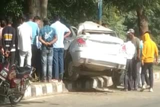 youth died road accident in rewari