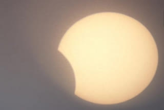 Partial solar eclipse witnessed in parts of India