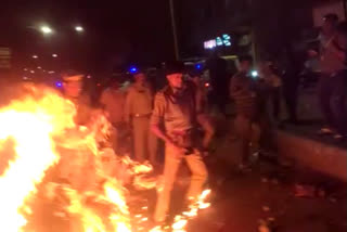 Gujarat communal riots: A petrol bomb thrown on IPS Yashpal Jaganiya