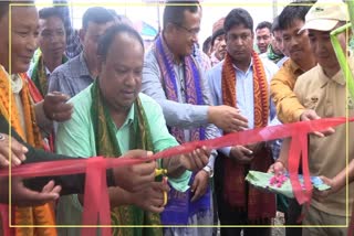 Foundation stone laid for solar powered fencing to prevent wild elephants