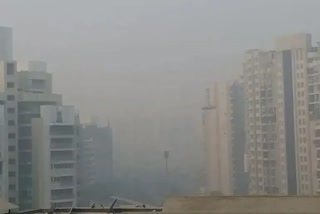 Etv Bharatદિવાળીના બીજા દિવસે દિલ્હી NCRની હવા ખરાબ, ઘણા વિસ્તારો રેડ ઝોનમાં