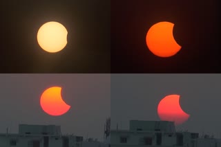 Total solar eclipse in Telangana