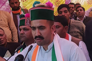 MLA Vikramaditya Singh in Karsog