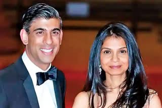 British Prime Minister Rishi Sunak's wife