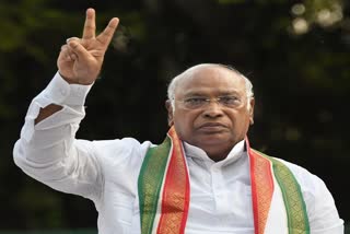 Mallikarjun Kharge to take charge of Congress president todayEtv Bharat