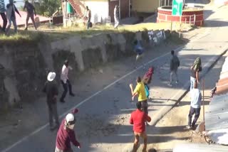 stone pelting fair in dhami